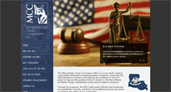 Desktop Screenshot of metrocrime.org